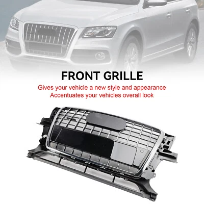 Front Bumper Grill Grille 8R0853651PT94 Fits Audi Q5 2009-2012 Chrome Foto 1 de 4
