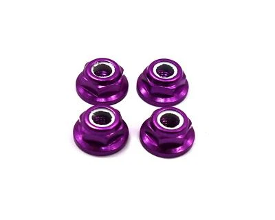 Alum 5mm Nylon Locking Wheel Nuts Fits Rc 1/7 Traxxas UDR Unlimited Desert Racer - Image 1 of 4