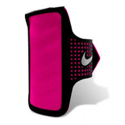 Nike Womens Distance Arm Band [NRN41081OS] Anthracite/Vivid Pink - Image 1 of 2