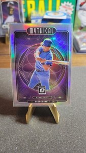 2021 Donruss Optic George Brett Mythical #M7 Silver Prizm Kansas City Royals 