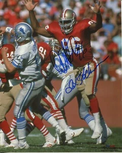 Danny Stubbs San Francisco 49ers 2x Super Bowl Champ Signed Autograph Photo COA - Picture 1 of 2