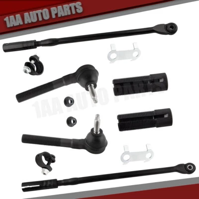 Front Tie Rod Sleeve Inner Outer End For Chrysler 300M LHS/Dodge Intrepid ES3528 - Image 1 of 4