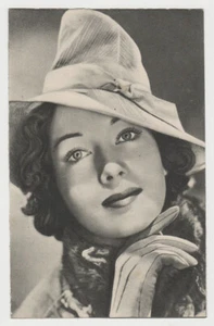 Cartolina d'epoca Tarjeta Sigrid Gurie metà anni 40 stella del cinema postale #59 - Foto 1 di 2
