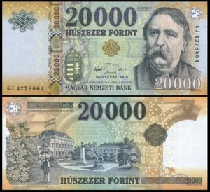 Hungary - 20000 Forint 2016 UNC P. 207b Lemberg-Zp - Picture 1 of 1
