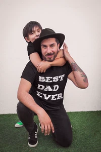 Best Dad Ever Funny Humor T-Shirt for Fathers - Perfect for Birthdays - Picture 1 of 10
