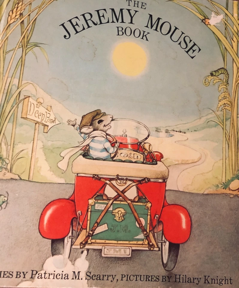 Vintage "The Jeremy Mouse Book" 1969 by Patricia Scarry Hardcover  Foto 1 de 1