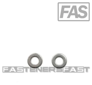 (100) M4 DIN125A Stainless Steel Flat Washer 4mm DIN 125 A2 (QTY:100 Pieces) - Picture 1 of 4