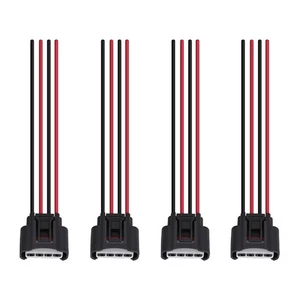 4 Packs Ignition Coil Female Connector Plug Harness Pigtail Compatible with T... - Picture 1 of 9