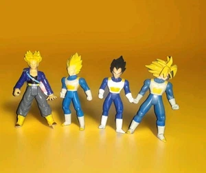 Dragon Ball Z Androids Saga Vegeta & Teen Trunks Figures Irwin Toys 2000 & 2001 - Picture 1 of 11