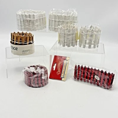 Lemax and Dept 56 Villages Wood Picket Fencing LOT 2.25" White & Cedar, 1.75"Red - Image 1 of 4