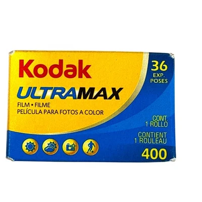 Kodak 35mm Fill UltraMax 400 36 UNOPENED Exp 2014 400 ISO Color Negative - Image 1 of 4