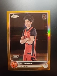 2022-23 Topps Chrome OTE Overtime Elite Gold /50- Tyler Bey #16 Rookie RC - Picture 1 of 3