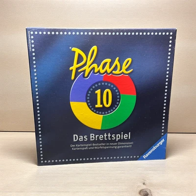 Phase 10 - Das Brettspiel - Ravensburger 2010 - KULT - TOP Zustand - Händler - Bild 1 von 2