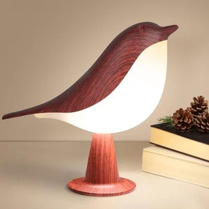 Touch Bird Table Lamp, Small Cordless Desk Lamp, 3 Color Temperature with Dim... - Picture 1 of 7
