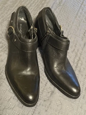 Mujer Zapatos Botines BANDOLINO Bobrietta 6M Negro Bueno Exterior, Ver Foto Foto 1 de 4