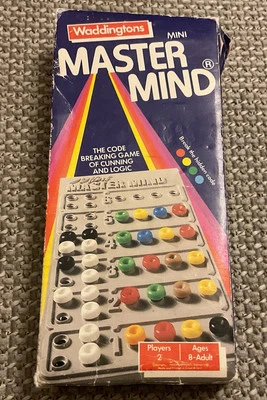 Retro Game, Mini Mastermind, Waddingtons and Invicta from 1972 (Rare)  - Image 1 of 4
