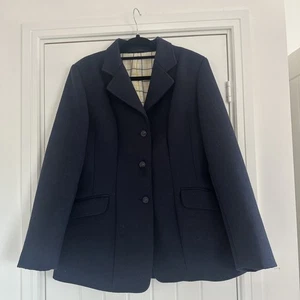 Shires Navy wool hunting jacket 38 - Picture 1 of 6