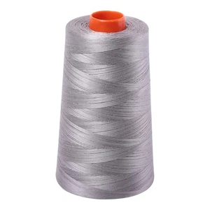 Aurifil 2620 50 Wt 100% Cotton Thread, 6542 Yard Cone - Stainless Steel - Picture 1 of 1