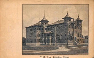 # K2242 PALESTINE, TX. POSTCARD, Y.M.C.A. - Picture 1 of 2