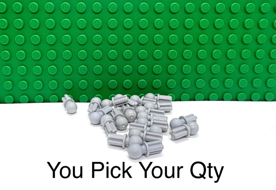 LEGO Gris Azulado Claro Technic Eje 1L con Bola de Remolque "Tú eliges tu Cantidad" NUEVO Foto 1 de 1