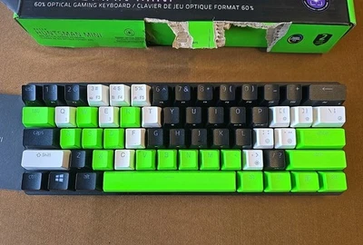 Razer Huntsman Mini Analog Optical Gaming Keyboard Black, 60% **C CABLE MISSING* - Image 1 of 4