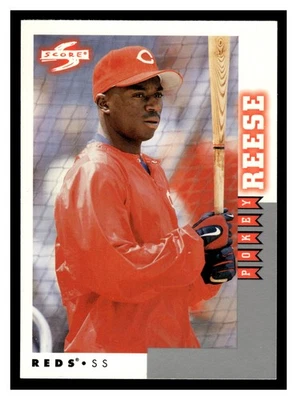 Pokey Reese #RT196 1998 Score Rookie & Traded Cincinnati Reds - Image 1 of 2