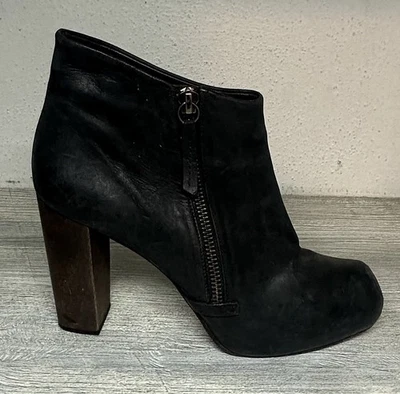 COCLICO Lucille Genuino Cuero Nobuck Cremallera Lateral Plataforma Botín EU 37 / US 6.5-7 Foto 1 de 4