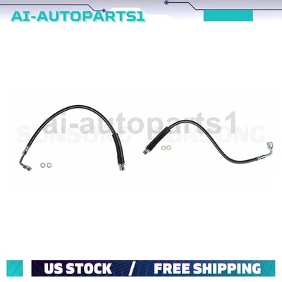 2x Manguera hidráulica de freno trasero para Cadillac SRX 2010 2011 2012 2013 2014 2015 2016 Foto 1 de 4