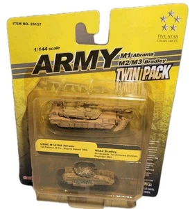Vintage Dragon Model CanDo Army 1/144 Scale Twin Pack M1A1HA Abrams M3A2 Bradley - Bild 1 von 6