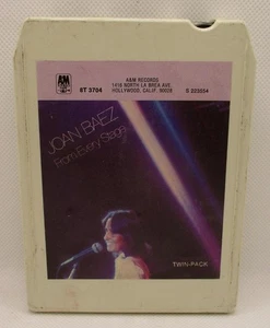 JOAN BAEZ; From Every Stage; Twin Pack (1976 - 8 Track Stereo Tape) Tested - A&M - Picture 1 of 4