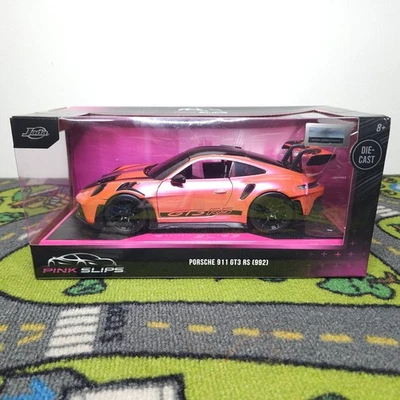 Pink Slips Porsche 911 GT3 (997) Pink Jada Toys 1:24 Diecast  - Image 1 of 4