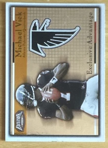 Michael Vick 2002 Pacific Exclusive Advantage Card #1 (6886) - Picture 1 of 2