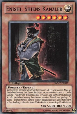 YuGiOh Enishi, Shiens Kanzler RYMP-DE097 Common NM 1st - Bild 1 von 2