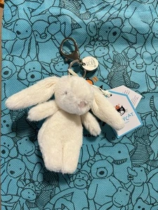 Bolso Jellycat Tímido Conejito Dije Crema 100% Auténtico Nuevo Con Bolsa para el Polvo BB4CBC - Imagen 1 de 3