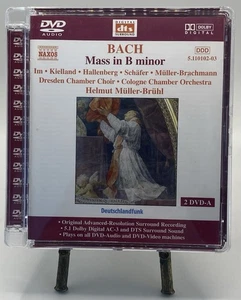 Bach Mass in B Minor Naxos DDD-Cologne Helmut Müller Brühl-NEW/SEALED 2 DVD Set! - Imagen 1 de 3