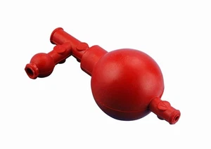Pipettenfüller, Gummibirnen 54 mm, drei Quetschventile 0-25 ml - Bild 1 von 4