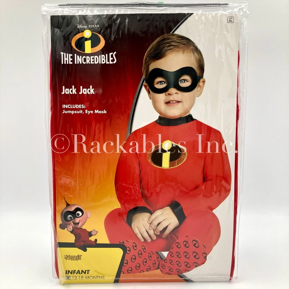 [01570365] Spirit Halloween Baby Jack Jack Costume - The Incredibles Sizes Vary - Image 1 of 4