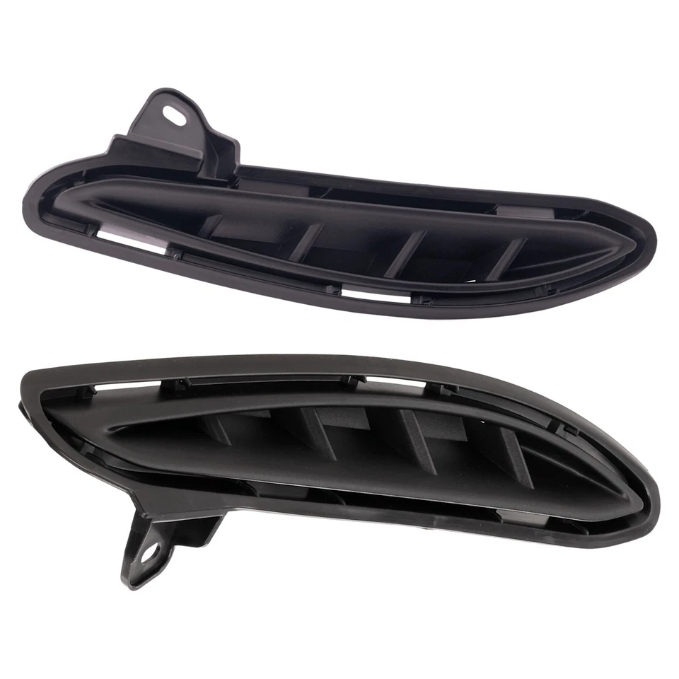 Pair Set of 2 Bumper Face Bar Grilles Front Driver & Passenger Side Left Right - Image 1 of 4