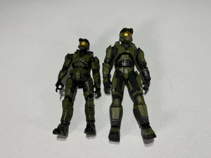 Halo McFarlane Toys Master Chief Anniversary Series CE 1 3 Lot of 2 Figures - Picture 1 of 9