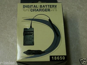 18650 BATTERY WALL CHARGER AUTO CAR ADAPTER 110~240v - Picture 1 of 3