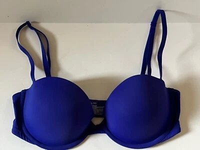 Sujetador sin tirantes multidireccional Gap Body 34C azul brillante almohadillas extraíbles en muy buen estado Foto 1 de 4