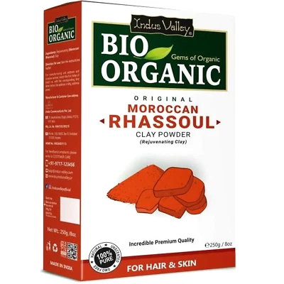 250g Moroccan Ghassoul Rhassoul Red Clay Powder Hair Skin Facial Mask 100% Pure - Image 1 of 4