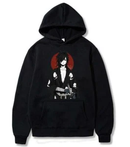 DORORO Anime Cosplay Sweatshirt Hoodie pullover Pulli Hooded Coat Schwarz - Picture 1 of 3