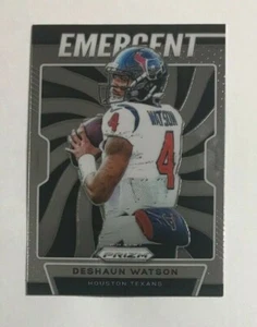 Tarjeta insertada 2019 Panini Prizm NFL Football Emergent Deshaun Watson Texans #E-DW! - Imagen 1 de 2