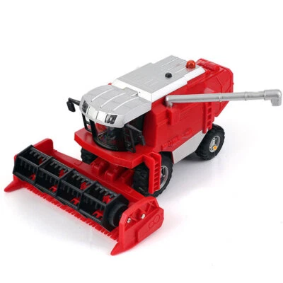 Farm Tractor Toy Diecast Model Farm Toys for Boys Kids Adults Light Sound Red - Image 1 of 4