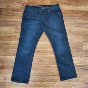 Pantalones de mezclilla para mujer C&A talla 38" X 30" corte recto lavado oscuro - Imagen 1 de 5