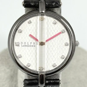 RODOLPHE by LONGINES MEN'S 31mm VINTAGE WATCH QUARTZ SWISS MADE F859 - Picture 1 of 9