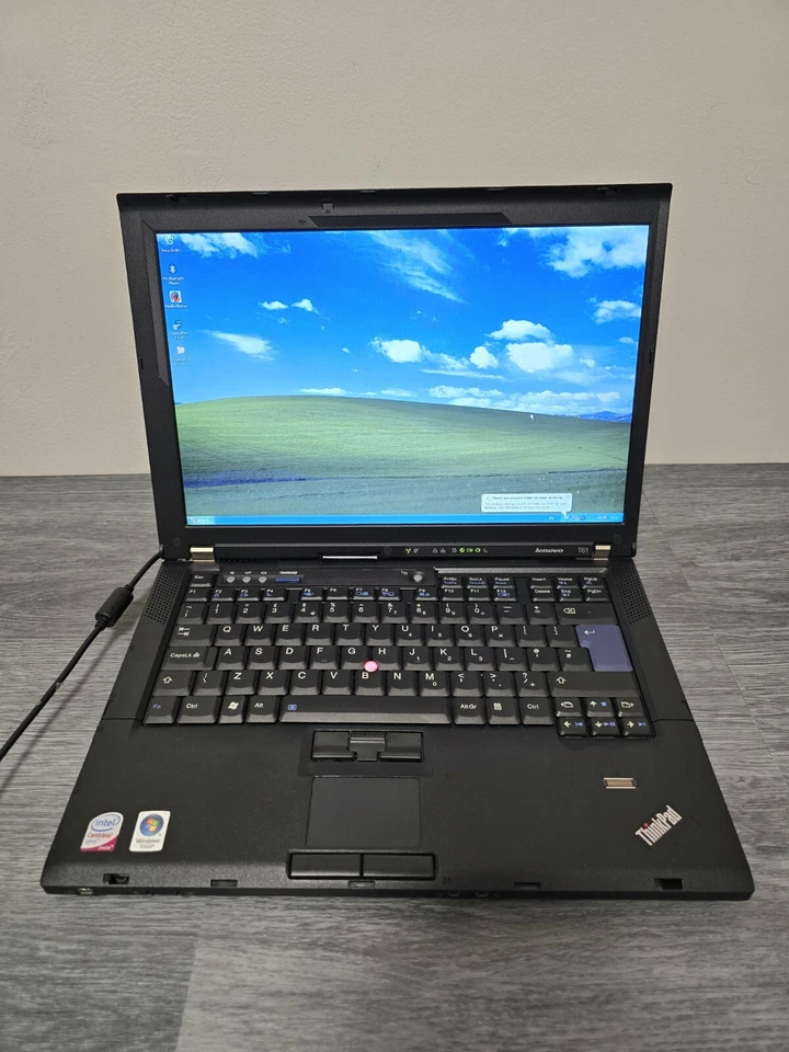 Lenovo ThinkPad T61 15.4" - Intel Dual Core, 3GB, 160GB, Windows XP SP3, WiFi - Image 1 of 1