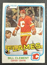 1981-82 O-Pee-Chee OPC Hockey - #39 Bill Clement - Calgary Flames