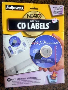 Fellowes 99941 Neato CD Labels, Matte Finish, 31 sheets 62 Labels - Picture 1 of 2